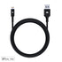 Mous USB A to Lightning Charging Cable, 1.5m Nylon Braiding, Black