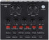 ZHANGLI V8 External Sound Card, USB Live External Sound Mixer Board, Voice Changer Sound Card with Multiple Sound