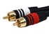 Monoprice 1.5ft Premium 2 RCA Plug/2 RCA Plug M/M 22AWG Cable
