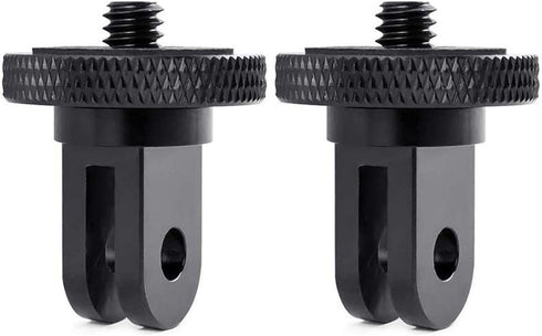 Camera Tripod Mount for GoPro Adapter, 2Pcs 1/4-20 Screw Conversion for GoPro Hero10, Insta360 ONE X4 X3, DJI OSMO