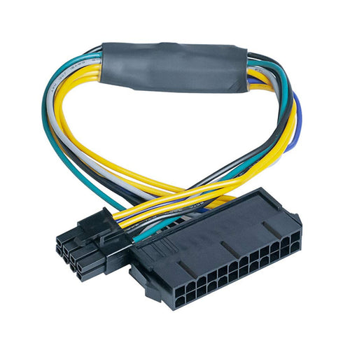 Main Power 24 pin to 8 pin ATX Power Supply Adapter Cable for DELL Optiplex 3020, 7020, 9020, Precision T1700