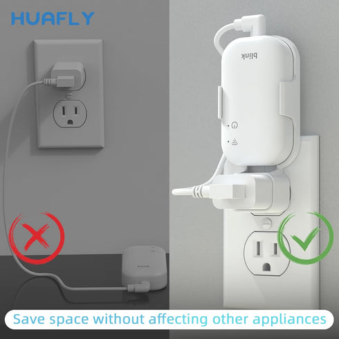 Huafly Wall Mount for Blink Sync Module - No Drill, Compact Design
