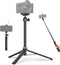 NEEWER Basics 59" Selfie Stick Tripod Compatible with iPhone DLSR Canon Sony Camera,