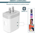 AILKIN USB Charger Cube, 4.8A 4-Port Wall Charger Plug, Charging Station for iPhone 15 14 13 12 11 Pro Max