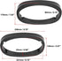Unifizz 2Pcs Universal Car Speaker Spacer Extender Plastic Adapter 25mm Thickness for 6x9 Speakers
