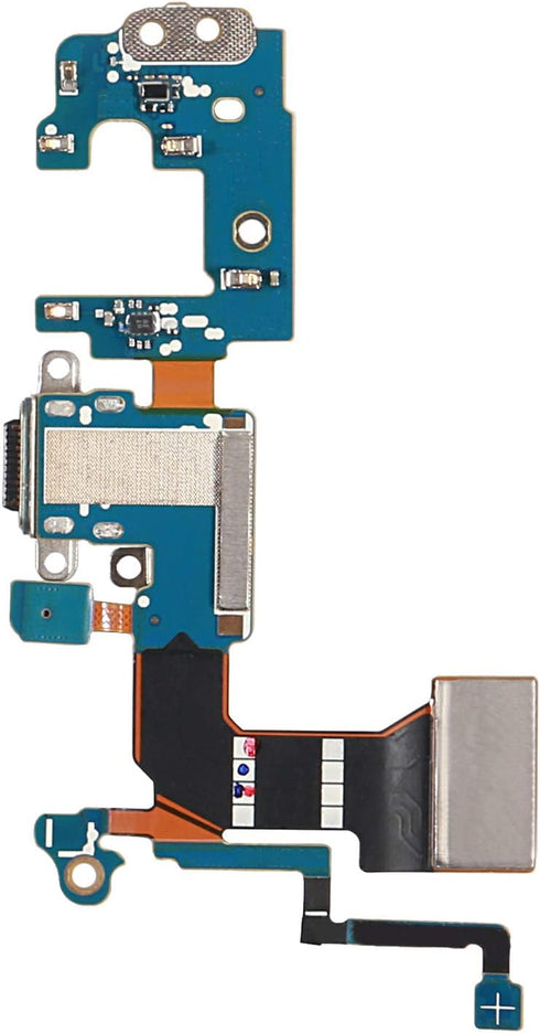 USB Charging Port Flex Cable Microphone Replacement for Samsung Galaxy S8 Active AT&T G892A with Tools