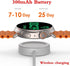 Smart Watch, Military Smartwatch IP68 Waterproof, Silicone Strap, for Android iOS, Fitness Watch with Heart Rate