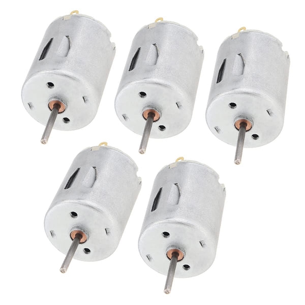 ChgImposs 5PCS R280 DC Motor 12-24V 24000RPM High Speed Micro Motor for DIY