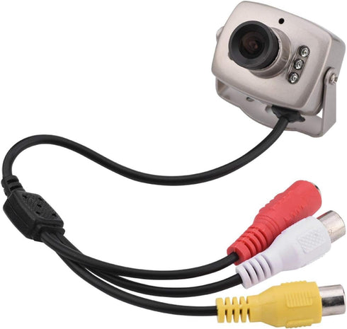 Zunate Mini CCTV Camera, Night Vision Digital Home Security Video Camera, 6 LED
