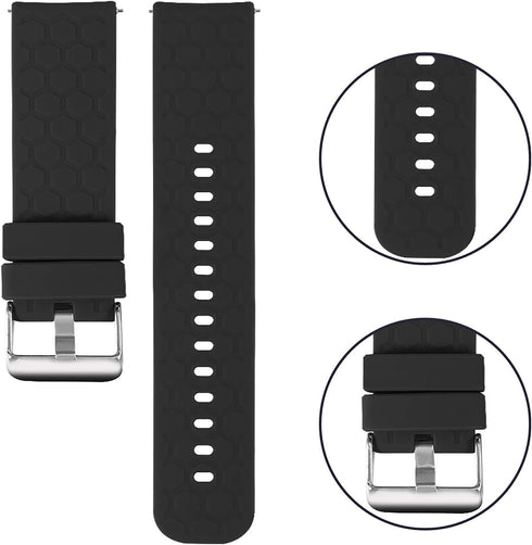 Replacement Bands Compatible with Woneligo W13/Gydom Smart Watch IDW13 Band Adjustable Wristbands Silicone Smartwatch Bands for Woneligo Smartwatch 1.8''