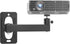 WALI Mini Projector Wall Mount, Full Motion Adjustable Bracket for 1/4" M4 M6