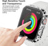 Haojavo 14 Pack Case with Tempered Glass Screen Protector for Apple Watch Series 9 8 7 41mm, Slim Fit Scratch Resistant