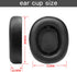 Replacement Ear Pads for E55BT Headphones, Protein PU Leather Ear Pads Repair Parts (Black)