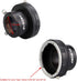 SVBONY SV149 Camera Lens Adapter for Canon DSLR Cameras to 1.25 inch Eyepiece Adapter for Photography