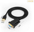 CableCreation USB to RS232 Serial Adapter (FTDI Chipset), Gold Plated DB9 Converter Cable for Windows and Mac OS X