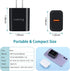 Adaptive Fast Charger for Samsung Galaxy S7 Edge, S6, S5, J3, J7, Moto G5, LG Stylo, 3ft Fast Charging Micro USB