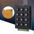 3x4 Mini Universal Keypad Module - 12 Keys Portable External Keypad for Projector Controller
