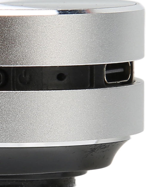 FOSA Mini Bluetooth Speaker - Bone Conduction, Stereo Magnetic Portable Speaker, Supports FM Radios (Silver)