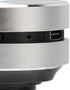 FOSA Mini Bluetooth Speaker - Bone Conduction, Stereo Magnetic Portable Speaker, Supports FM Radios (Silver)