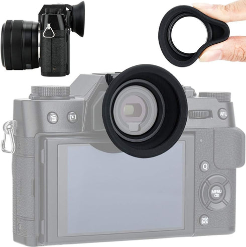 Soft Silicon Camera Viewfinder Eyecup Eyepiece Eyeshade for Fujifilm Fuji X-T30II X-T30