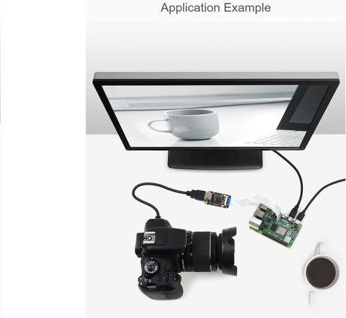waveshare HDMI to CSI Camera Adapter, Supports HDMI Input up to 1080p 30fps for Raspberry Pi 4B/3B+/3B/Pi Zero
