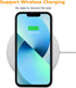 molzar Grip Series Case for iPhone 13 Mini, Real Forged Carbon Fiber, Built-in Metal Plate, Wireless Charging, Glossy