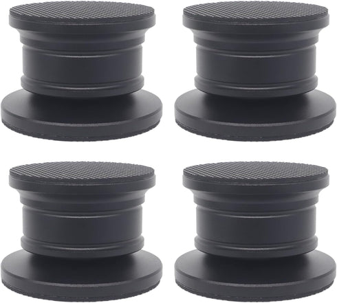 Evaty 4 Pcs Audiophile Speaker Isolation Spikes for Turntable Amp CD DAC Recorder.Speaker Resonance Reducer