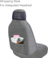 Car Headrest Mount Holder for Tablets and Phones, Compatible with 5-10.5 Inch Screens, iPhone iPad Galaxy Switch