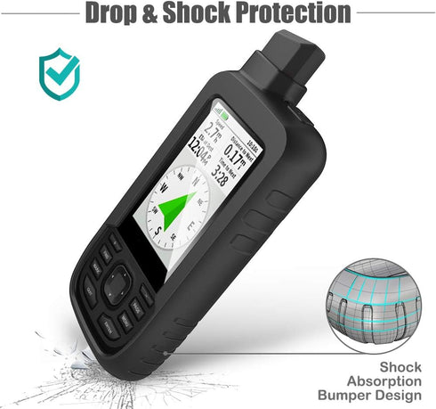 TUSITA Silicone Case for Garmin GPSMAP 66s 66st 66sr 67
