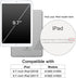 JETech (9.7-Inch, 2018/2017 6th/5th Case for iPad Model, Generation), Smart Cover Auto Wake/Sleep (Black)