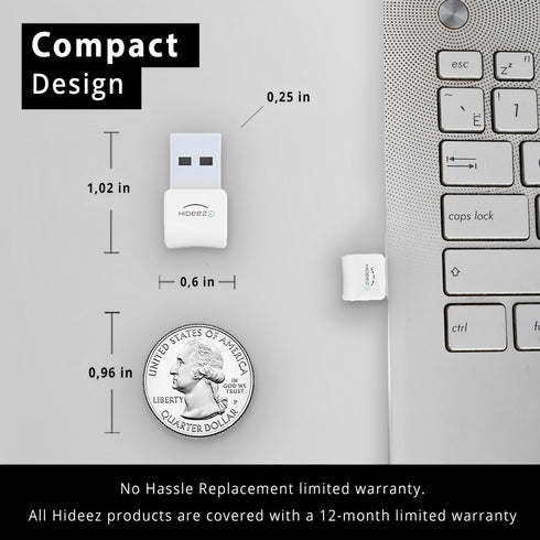 USB Bluetooth Adapter for PC, macOS, Linux, ChromeOS, Raspberry Pi, Low Energy, Long Range Bluetooth Adapter