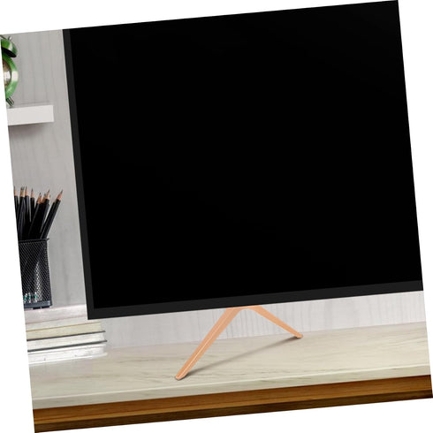 MAGICLULU 1pair Tv Legs Tabletop Mount Elegant Design for Home Office Sturdy Base Support for Led Screens Compatible