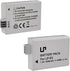 LP E5 Battery Pack, 2-Pack 1600mAh Battery Compatible with Canon EOS Rebel XS, T1i, 1000D, and More