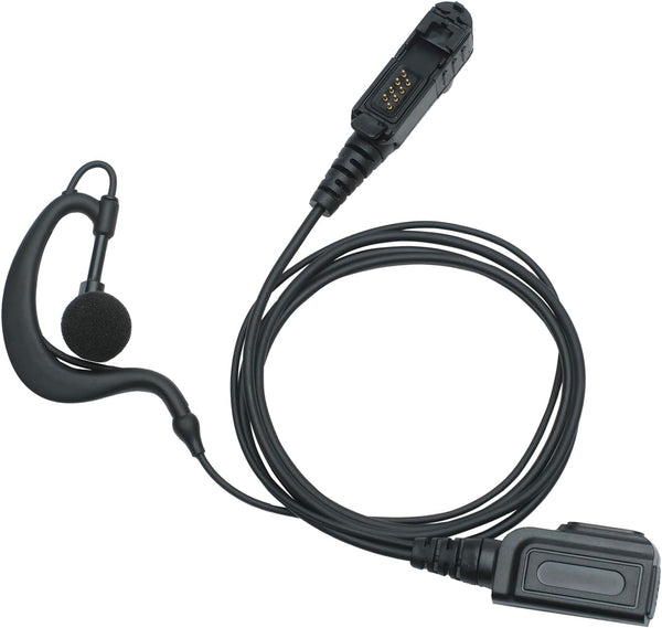 XPR3500e Earpiece Headset with Mic PTT for Motorola Walkie Talkie, Models XPR3500, XPR3000, XPR3300