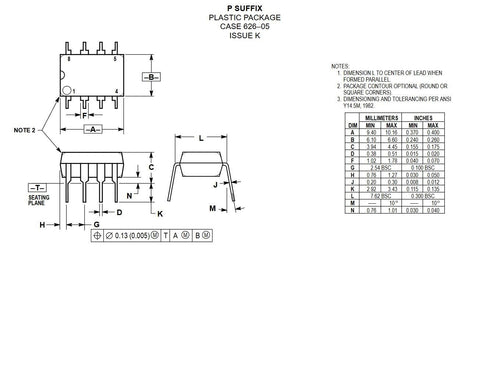 Bridgold 10pcs TL071CN TL071ACP TL071ACN TL071 071 AmplifierDIP-8. Low Noise JFET Quad Operational
