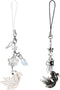 2Pcs Phone Charm Koi Aesthetic - Y2K Cell Phone Strap, Beaded Fish Charm for Phone Case