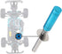 14cm/5.5inch Create idea Blue Glow Plug Igniter RC Car Engine Starter Tool Aluminum Alloy Fit for HSP RC RC Model Toy