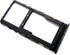 10 5G T790S Sim Card Holder Slot MicroSD Tray Replacement Compatible with TCL UW Verizon (Black)