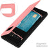 GOOSPERY Wallet Case for Galaxy Note 8 with Card Holder, Protective Dual Layer Bumper Phone Case (Pink)