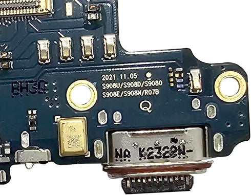 USB Charger Connector Charging Board Port Dock Flex Cable Replacement for Samsung Galaxy S22 Ultra S908 Series