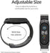 MIJOBS Strap for Xiaomi Mi Band 5/6/7, Breathable Replacement Wristband for Band 4/Mi Band 3 Smartwatch