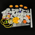 URIMPAVIDO 82PCS Set 0.5 Set Plastic Gears Motor Gear Accessories for DC Motor DIY Model Toys RC Car Robot Gear