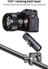 FANAUE 1" Action Camera Universal Ball Adapter with Handlebar Base Mount Strong Rod Clamp,B Size Ball Compatible Gopro