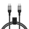 Rokform PowerTrip 100W USB-C Charging Cable, 1m (3.3 ft), Fast Charging Braided Cable for iPhone 15, Galaxy S23, USB C