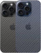 iPhone 15 Pro 3D Carbon Fiber Back Screen Protector - Ultra Thin, Transparent - 2 Pack