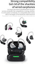 erjigo TWS + Earbuds Hook - 2Pin Connector with Mic, 30 Hours Playback, Compatible with KZ-AZ09 Earphones (C Pin)