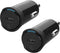 Scosche CPDC20 PowerVolt 20-Watt Certified USB Type-C Fast Car Charger with Power Delivery 3.0 for All USB-C Devices