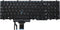US Keyboard for Dell Latitude E5550 E5570 5580 5590 5591 / Dell Precision 3510 3520 7510 7520 7710 7720 Laptop, No