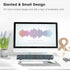 SOULION R30 Computer Speakers, USB Powered 3.5mm AUX Small PC Speakers, Colorful LED Lights with Switch Button,
