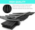 11 in 1 Anti Static Brushes Set with Microfiber Cleaning Cloth, Portable Plastic Handle Nylon Cleaning Brush Kit for